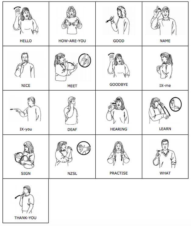 Welp New Zealand Sign Language GN-08